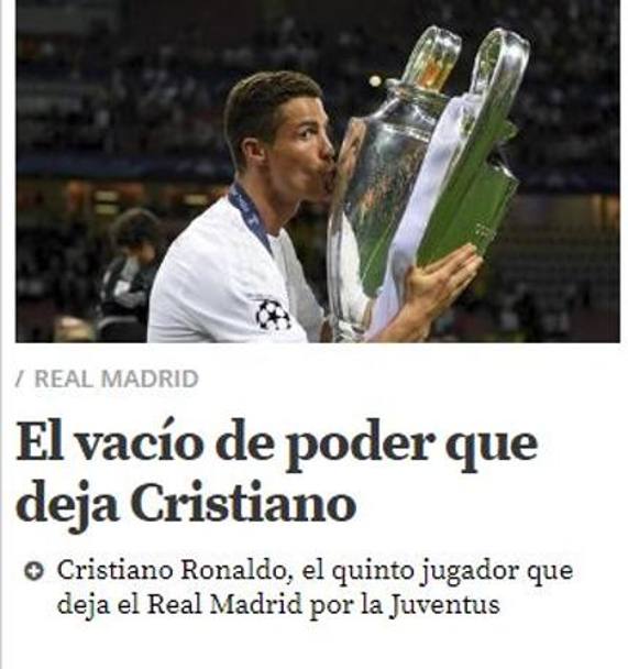 La stampa catalana invece punge un po&#39; il Real. Sul Mundo Deportivo c&#39; una sorta di approfondimento sul 